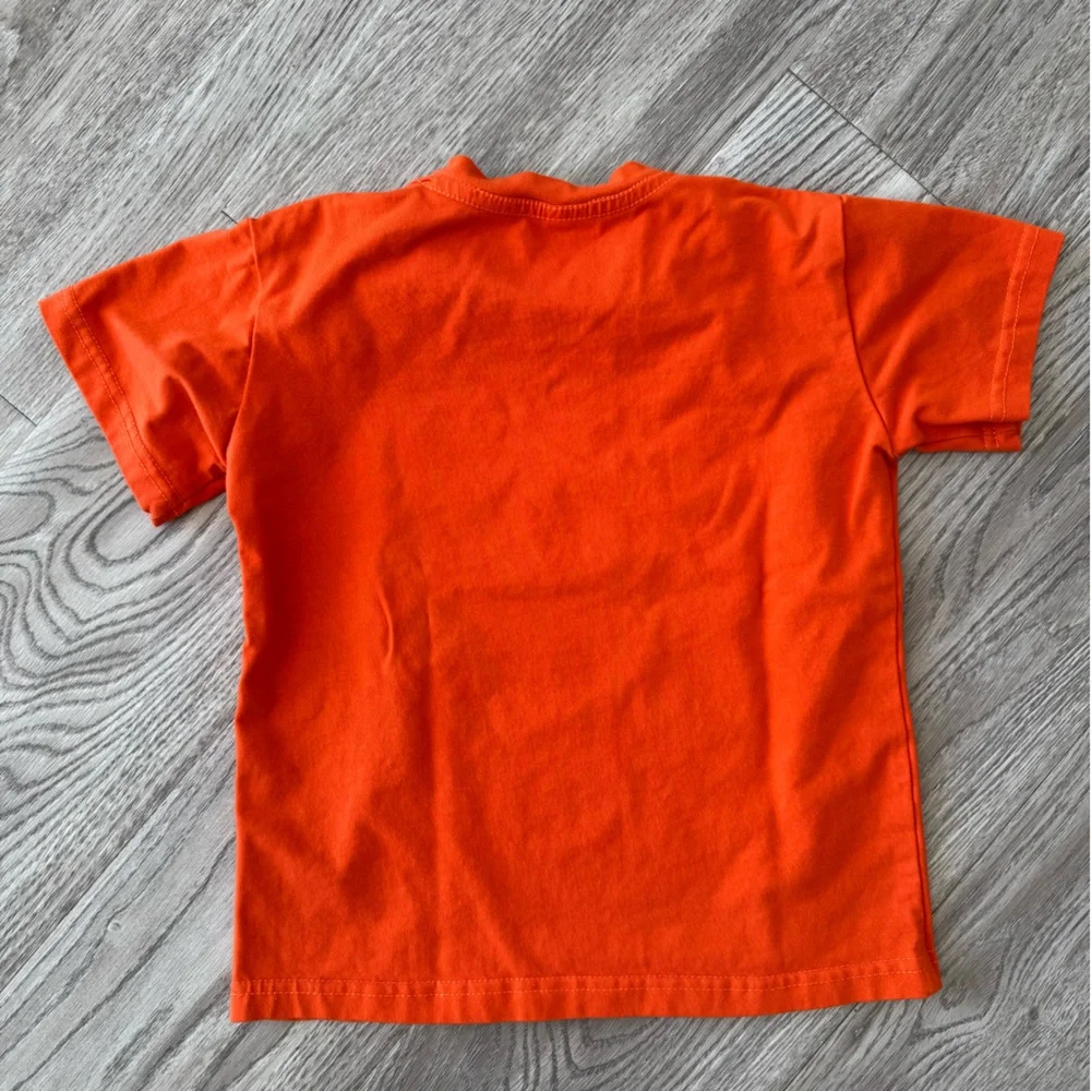 Boys Halloween Pumpkin T-shirt Size 7-8